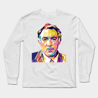 Anthony Quinn Portrait Illustration 2 Long Sleeve T-Shirt